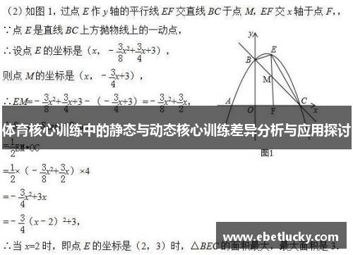 体育核心训练中的静态与动态核心训练差异分析与应用探讨